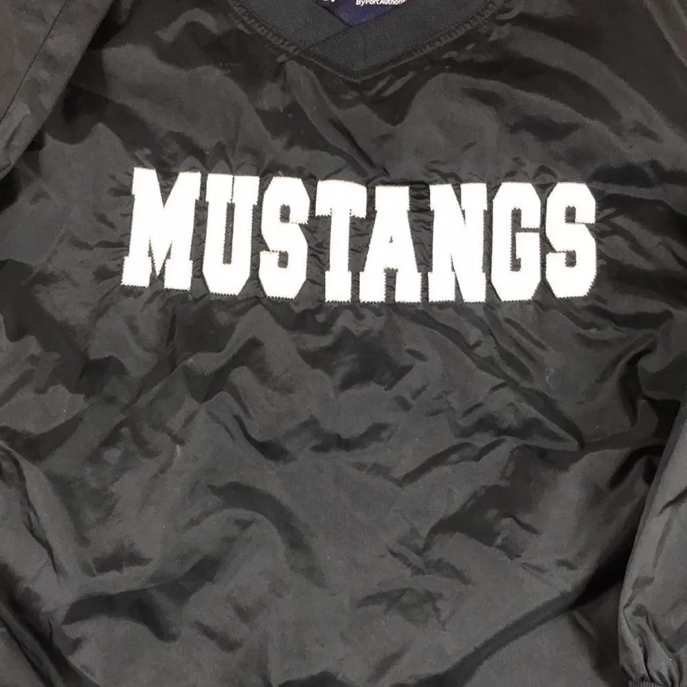 VTG Sport-Tek By PortAuthority Four Mustangs  Boy Jacket Size L